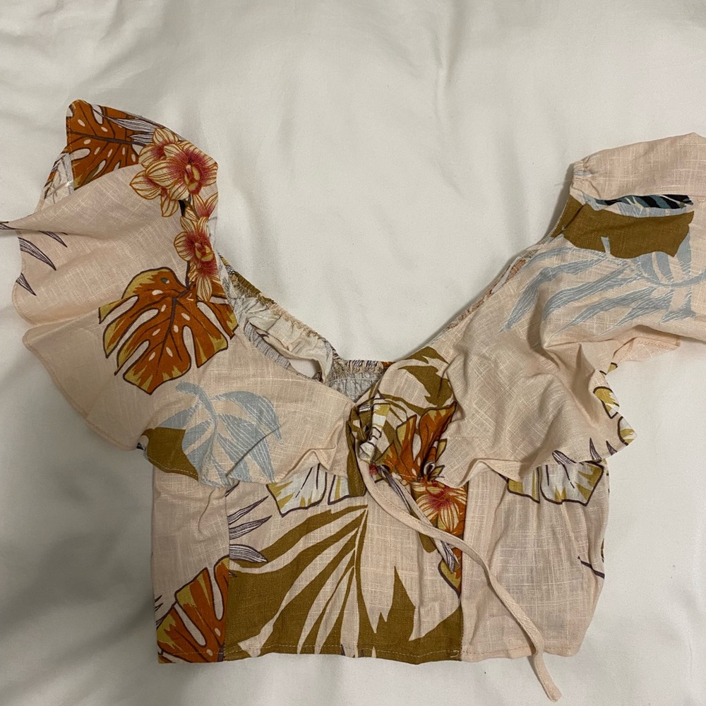 Floral Crop Top